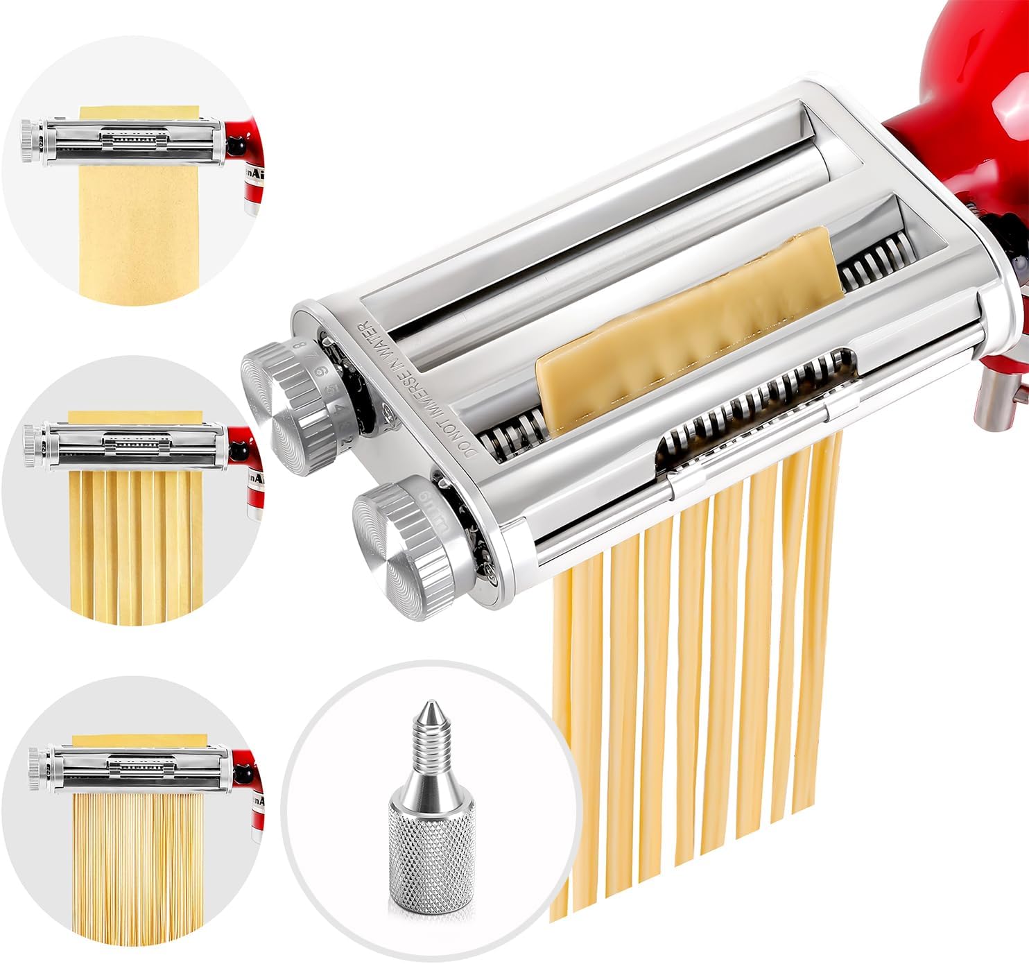 KitchenAid Mixer 3-in-1 Pasta  - đánh giá và giá Kitchen Gadgets Machine