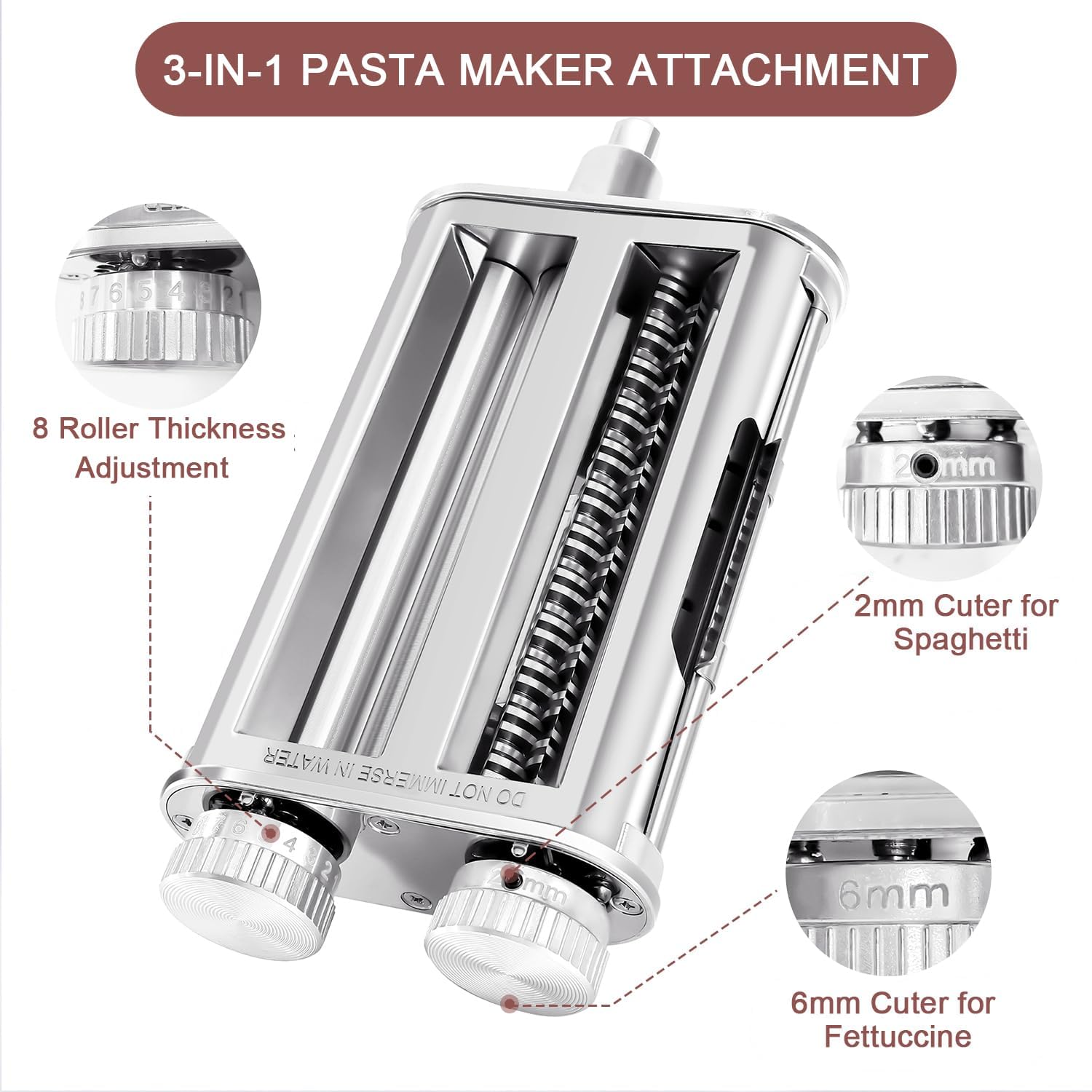 KitchenAid Mixer 3-in-1 Pasta  - đánh giá và giá Kitchen Gadgets Machine