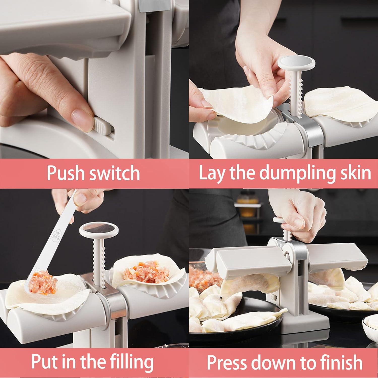 Automatic Dumpling Machine Dou - đánh giá và giá Kitchen Gadgets Machine